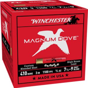 WINCHESTER MAGNUM DOVE 410 - 3" 3/4OZ #7.5&9 25RD 10BX/CS