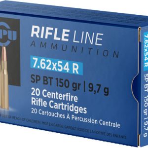 PPU 7.62X54R 150GR JSP - 20RD 10BX/CS