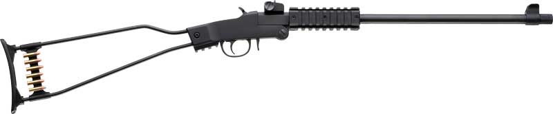CHIAPPA LITTLE BADGER 22WMR - 1/2X28" THREADED BLACK MATTE