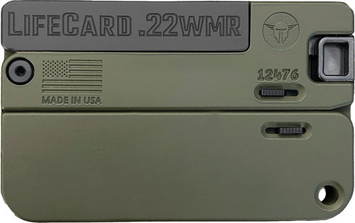TRAILBLAZER LIFECARD 22WMR - SINGLE SHOT OLIVE DRAB GREEN