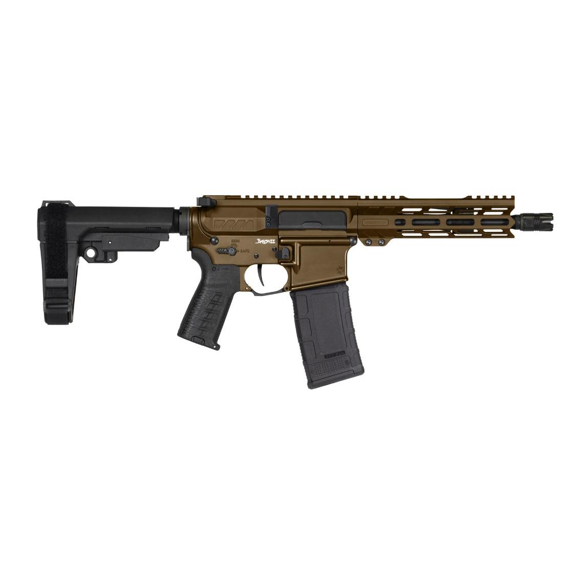 CMMG Banshee MK4 Pistol .300 Blk 30rd Magazine 8" Barrel RipBrace Midnight Bronze