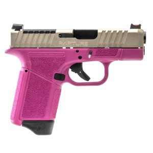 GForce Arms GF9 Rapture Subcompact OR Handgun 9mm Luger 12rd Magazine 3.25" Barrel Pink Frame Nickel Slide