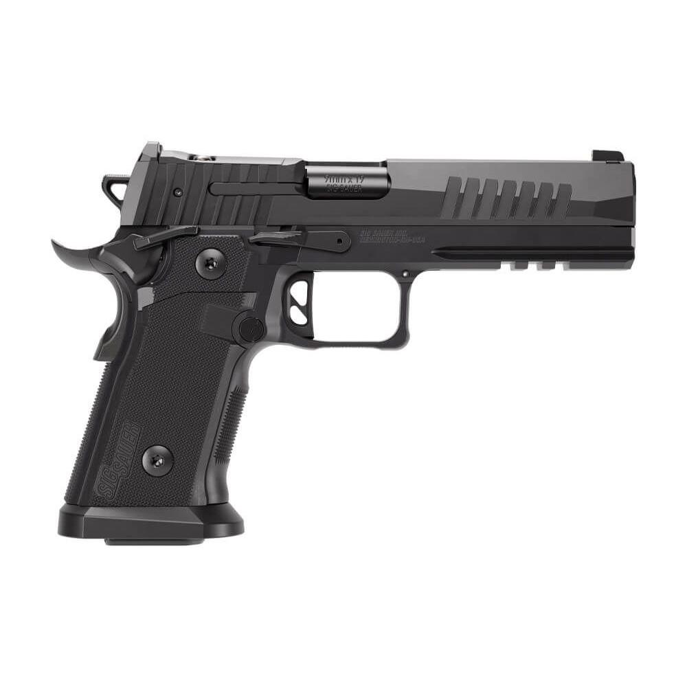 Sig Sauer P211-GT5 SAO Handgun 9mm Luger 21(2) &17(1)rd Magazines 5" Barrel Black Night Sights Optic Ready