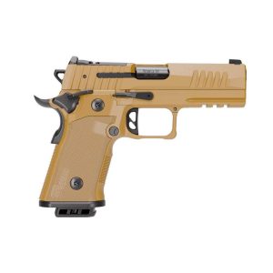 Sig Sauer P211-GT4 SAO Handgun 9mm Luger 21(2) &17(1)rd Magazines 4.2" Barrel Coyote Tan Night Sights Optic Ready