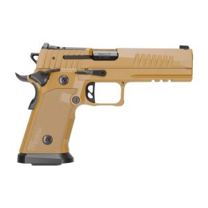 Sig Sauer P211-GT5 SAO Handgun 9mm Luger 21(2) &17(1)rd Magazines 5" Barrel Coyote Tan Night Sights Optic Ready