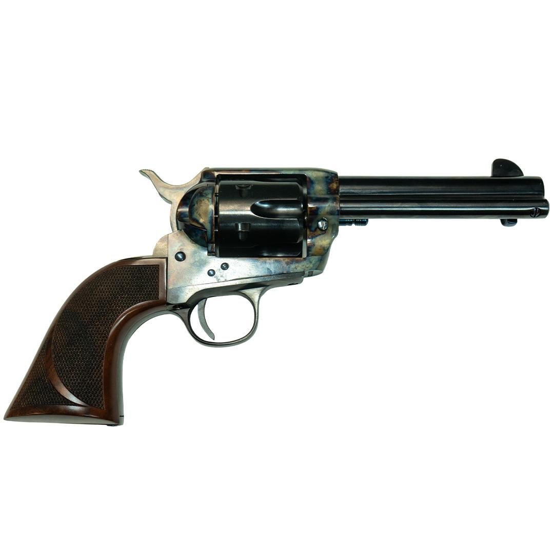 EMF Great Western II Premier Revolver .45 Colt 6rd Capacity 4.75" Barrel NM Checkered Walnut Grips