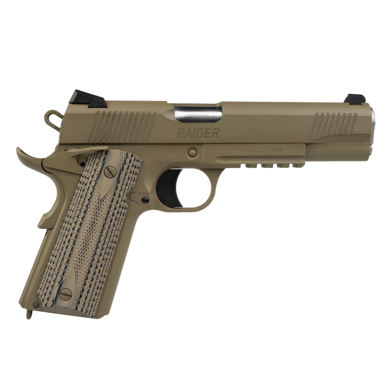 TISAS 1911 DTY RAIDER 45ACP 5" RAIL