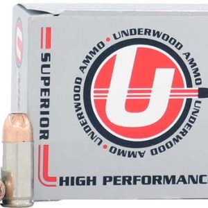 UNDERWOOD 9MM LUGER +P 115GR - JHP 20RD 10BX/CS