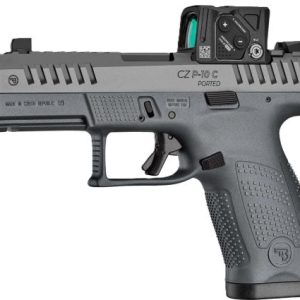 CZ P-10 C OR PORTED 9MM 4" FS - 10RD BLACK WITH COA