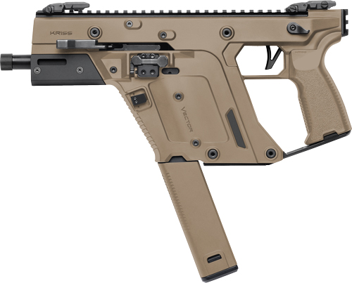KRISS VECTOR SDP G3 PISTOL - 10MM 5.5" THREADED 33RD FDE - Image 2