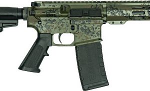 GLFA AR15 PISTOL 223 WYLDE - BUNDLE W/ 5 KNIVES LICHEN GRN
