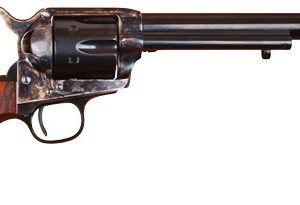 CIMARRON P-MODEL 38SPL/357MAG - OM FS 7.5" CC/BLUED WALNUT