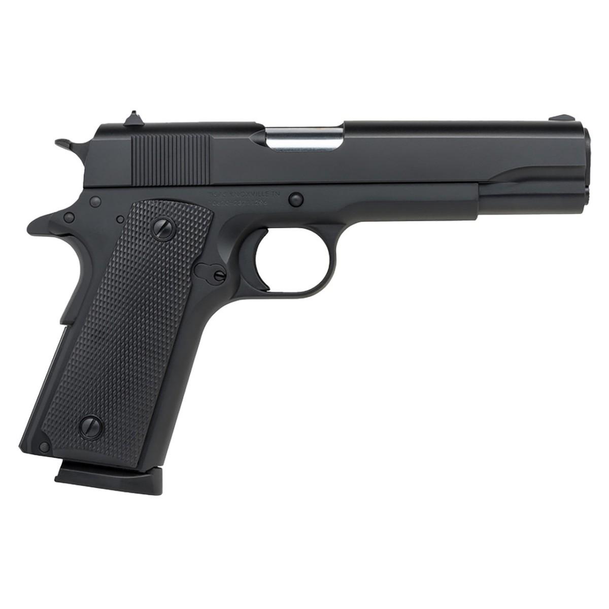 Tisas 1911A1 Service 9 9MM 9 Rd Magazine (2) 5'' 1911 Cerakote Black