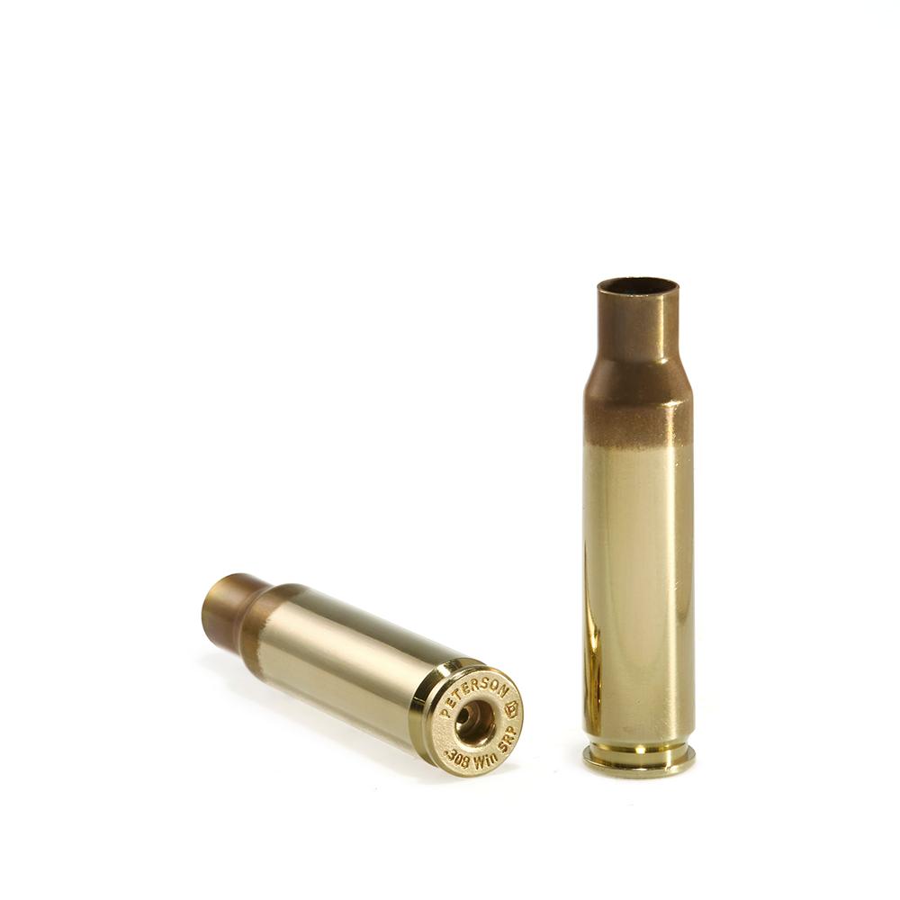 Peterson SRP(Small Rifle Primer) Unprimed Brass 308 Win - 50/ct