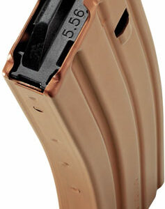 CPD MAGAZINE AR15 5.56X45 30RD - BURNT BRONZE FINISH ALUMINUM