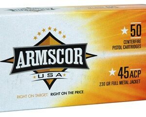 ARMSCOR 45 ACP 230GR FMJ - 50RD 20BX/CS MADE IN USA