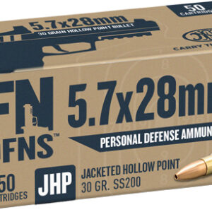 FN 5.7X28 30GR JHP SS200 - 50RD 10BX/CS