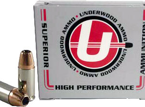 UNDERWOOD 9MM LUGER +P 124GR - XTP JHP 20RD 10BX/CS