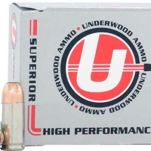 UNDERWOOD 38 SUPER +P 124GR - JHP 20RD 10BX/CS