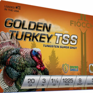 FIOCCHI GOLDEN TURKEY TSS 20GA - 3" 1-3/8OZ #9 5RD 10BX/CS