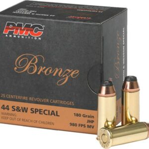 PMC 44 SW SPECIAL 180GR JHP - 25RD 20BX/CS