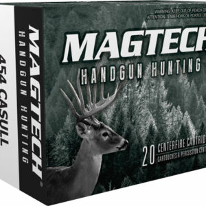 MAGTECH 454 CASULL 260GR - SJSP-FP 20RD 50BX/CS