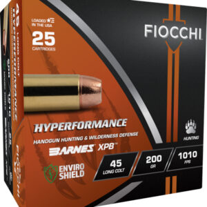FIOCCHI 45 LC 200GR XPB - 25RD 8BX/CS