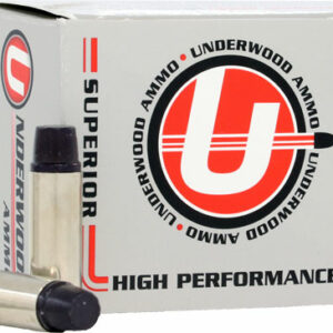 UNDERWOOD 44 SW SPECIAL 255GR - LEAD WADCUTTER 20RD 10BX/CS