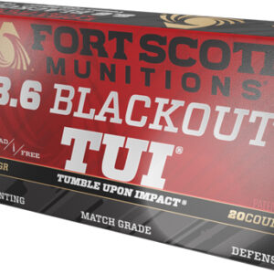 FORT SCOTT 8.6 BLACKOUT 235GR - TUI SOLID COPPER 20RD 10BX/C