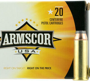 ARMSCOR 44 REM MAG 240GR JHP - 20RD 25BX/CS