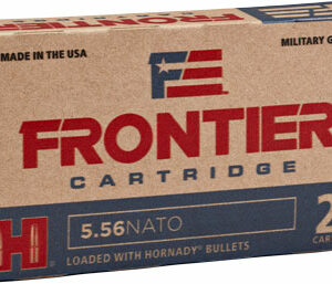 FRONTIER 5.56x45 55GR FMJ - 20RD 25BX/CS