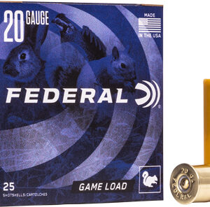 FEDERAL GAME LOAD 20GA 2.75" - 7/8OZ #6 1210FPS 250RD CASE