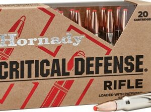 HORNADY CRITICAL DEFENSE 308 - WIN 155GR FTX 20RD 10BX/CS