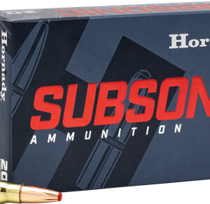 HORNADY SUBSONIC 350 LEGEND - 250GR SUB-X 20RD 10BX/CS