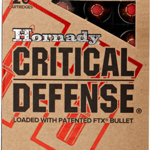 HORNADY CRITICAL DEFENSE 44 SW - SPECIAL 165GR FTX 20RD 10BX/CS