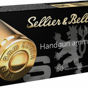 S&B 9MM LUGER 115GR FMJ - 50RD 20BX/CS