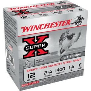 WINCHESTER XPERT 12GA 2.75" - 1-1/8OZ #6 1400FPS 25RD 10BX/C