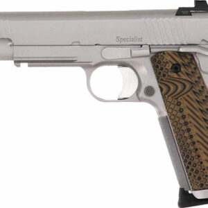 CZ DAN WESSON SPECIALIST 45ACP - 5" 8-SHOT STAINLESS STEEL