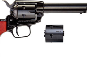 HERITAGE 22LR/WMR COMBO 6.5" - BLUED COCOBOLO GRIPS