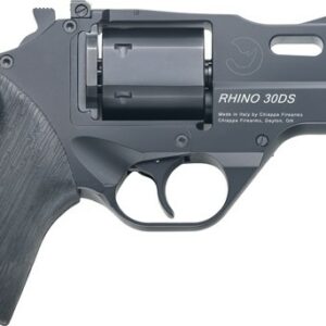 CHIAPPA RHINO 30DS 357MAG - 3" ADJ. SIGHT BLACK/RUBBER