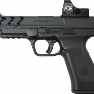 GIRSAN MC28SA 9MM ADJ. SGT - W/OPTIC 17-SHOT BLACK POLY