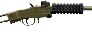 CHIAPPA LITTLE BADGER 22LR - 1/2X28" THREADED OD GREEN CKTE