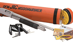 MOSSBERG 500 JIC MARINER KIT - 12GA 3" 18.5" 6RD MARINECOTE