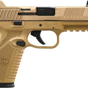 FN 510 TACTICAL 10 MM NMS - 1-15RD 1-22 RD MAG NS FDE
