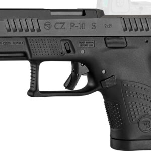 CZ-USA P-10 S OR 9MM FS - 12-SHOT BLACK POLYMER FRAME
