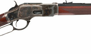 CIMARRON 1873 SADDLE RIFLE - 44/40 WIN 18" CC/BLUED WALNUT