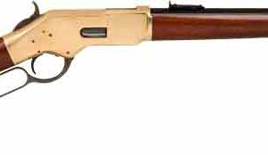 CIMARRON 1866 YELLOWBOY 38SP - 19" SR CARBINE BRASS/BLUED