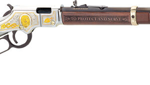 HENRY LAW ENFORCEMENT TRIBUTE - 22S/L/LR 20" OCTAGON ENGRAVED