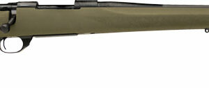 HOWA M1500 243 WIN BLUED/SYN - 22"BBL YOUTH GREEN HOGUE STOCK