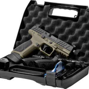 BERETTA APX A1 FS 9MM 4.8" OR - 21-SHOT OD GRN/BLK POLY THRD